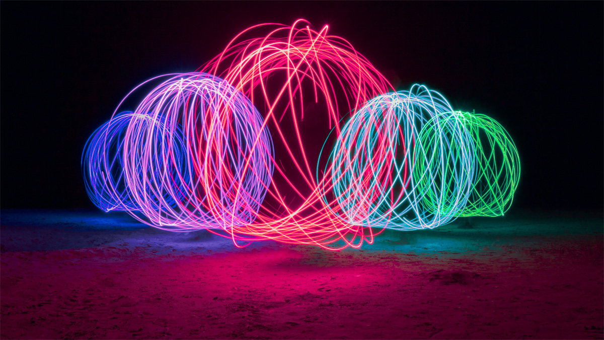 Light Painting Composites